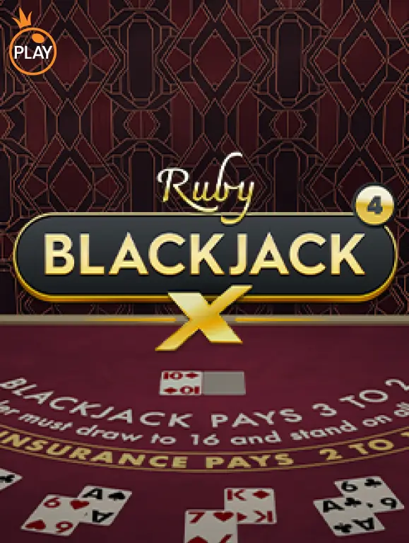 Blackjack X 4 - Ruby KBET